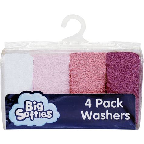 big softies face washers